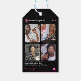 美容師Instagram QRコード ギフトタグ