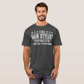 美容師Never Wrong -美容師シャツ Tシャツ (正面フル)