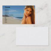 美容業者名刺 名刺 (正面/裏面)