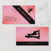 美容業者名刺 名刺 (正面/裏面)