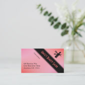 美容業者名刺 名刺 (スタンド正面)