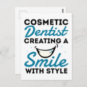 美容歯科医歯科スマイルスタイル ポストカード (正面/裏面)