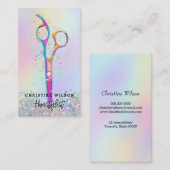 美容用はさみデザイン 名刺 (正面/裏面)