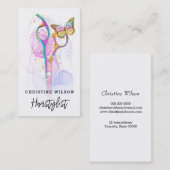 美容用はさみ 名刺 (正面/裏面)