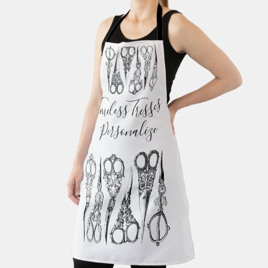 美容用ビクトリアンはさみエレガント エプロン (インサイチュ)