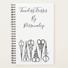 美容用ビクトリアンはさみエレガント プランナー手帳