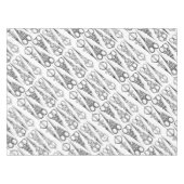 美容用ビクトリアン裁縫はさみエレガント テーブルクロス (正面(横))