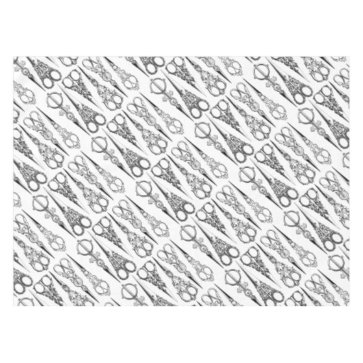 美容用ビクトリアン裁縫はさみエレガント テーブルクロス (正面(横))