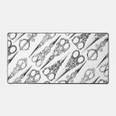 美容用ビクトリアン裁縫はさみエレガント デスクマット (正面)