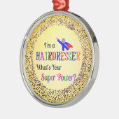 美容用電すごい力セラミックオーナメント メタルオーナメント (左)