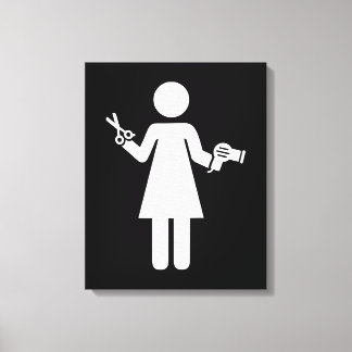 美容記号 キャンバスプリント