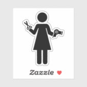 美容記号 シール (シート)