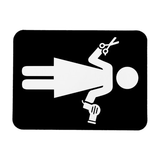 美容記号 マグネット (横)