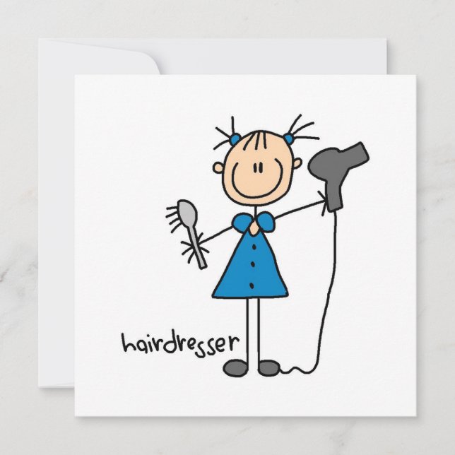 美容院のステッキ姿 (正面)