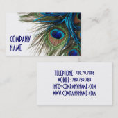 美容院のファッションのスタイルの女性のスタジオの家 名刺 (正面/裏面)