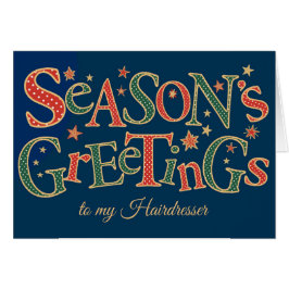 . .美容院のポルカの季節のご挨拶