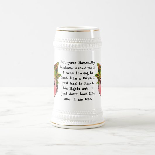 美容院のマグをひっくり返して下さい ビールジョッキ (中央)