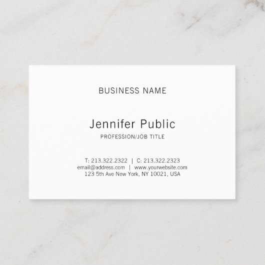 美容院のメーキャップアーティストのエレガントで素晴らしく魅力的な平野 名刺 (裏面)