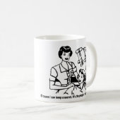 美容院のユーモア-当然私は秘密を保ってもいいです コーヒーマグカップ (正面右)