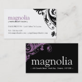 美容院の名刺 名刺 (正面/裏面)