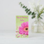 美容院の名刺 名刺 (スタンド正面)