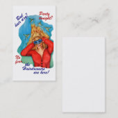 美容院の名刺 名刺 (正面/裏面)