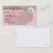 美容院の名刺 名刺 (正面/裏面)