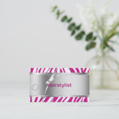 美容院の名刺 名刺 (スタンド正面)