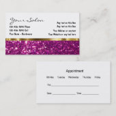 美容院の名刺 名刺 (正面/裏面)