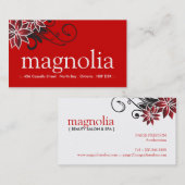 美容院の名刺 名刺 (正面/裏面)