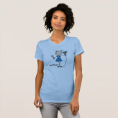 美容院の棒の姿 Tシャツ (正面フル)
