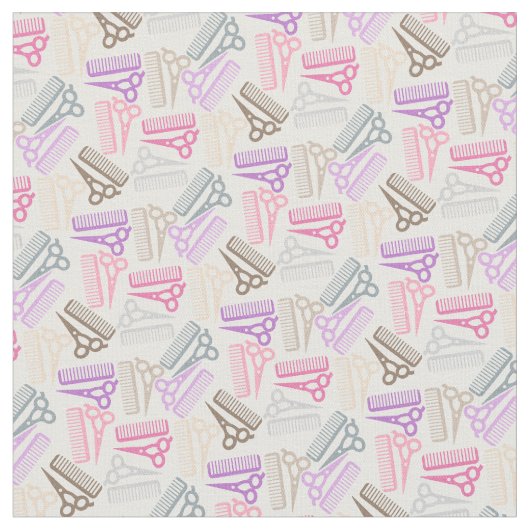 美容院の美容師の生地 ファブリック (クローズアップ)