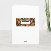 美容院へのメリークリスマス シーズンカード (裏面)