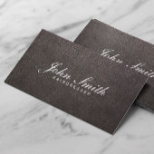 美容院クラッシーダークレザー美容師 名刺