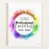 美容院デイリープランナーHAMbyWG プランナー手帳 (正面)