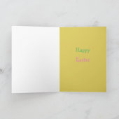 美容院ニースBearyのための-イースターカード シーズンカード (内部)