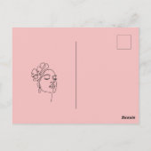 美容院感謝ハガキ ポストカード (裏面)