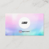 美容院 まつげ カード テンプレート (裏面)