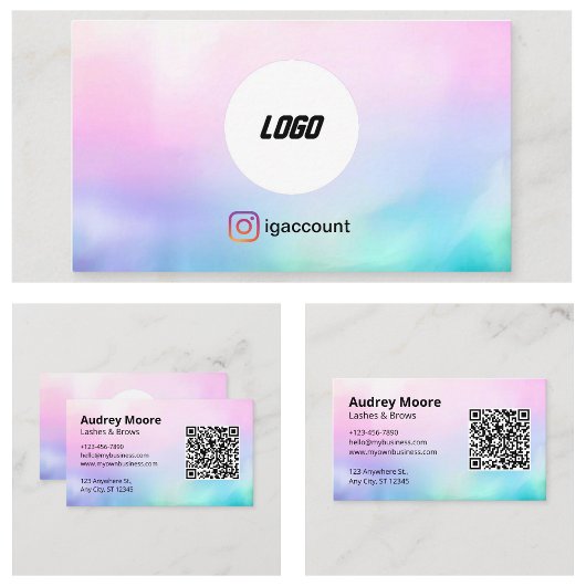 美容院 まつげ カード テンプレート