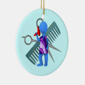 美容院 セラミックオーナメント (右)