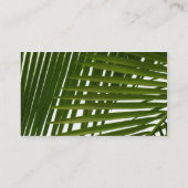 美容院/ハウスボート旅行のスパ/花屋カード 名刺 (裏面)