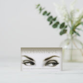 美容院/メーキャップアーティスト/美容師カード 名刺 (スタンド正面)