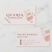 美容院 名刺 (正面/裏面)