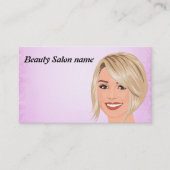 美容院 名刺 (正面)