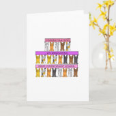 美容・美容スクール卒業祝い カード (黄色い花)