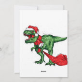 美少女 フラット ホリデー カード (裏面)