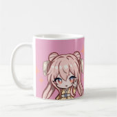 美岡アニメガール コーヒーマグカップ (左)