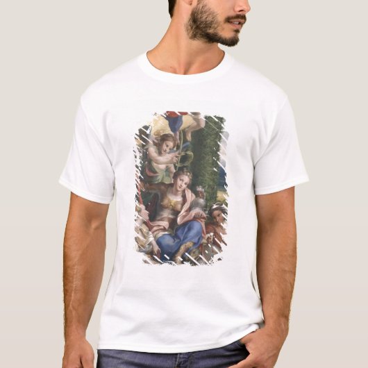 美徳のアレゴリー、c.1529-30 tシャツ (正面)