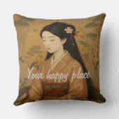 美意識カスタムミニマルな美容禅 クッション (裏面)