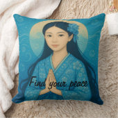 美意識カスタムミニマルな美容禅 クッション (ブランケット)